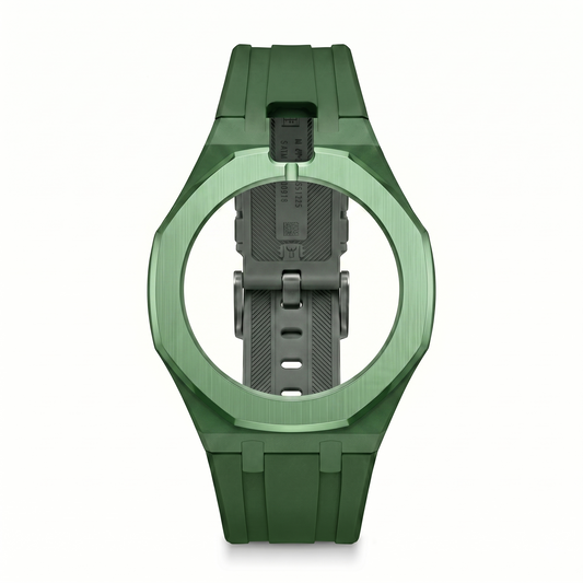 Audemars Piguet x Swatch "Green Eight" Green Rubber Strap