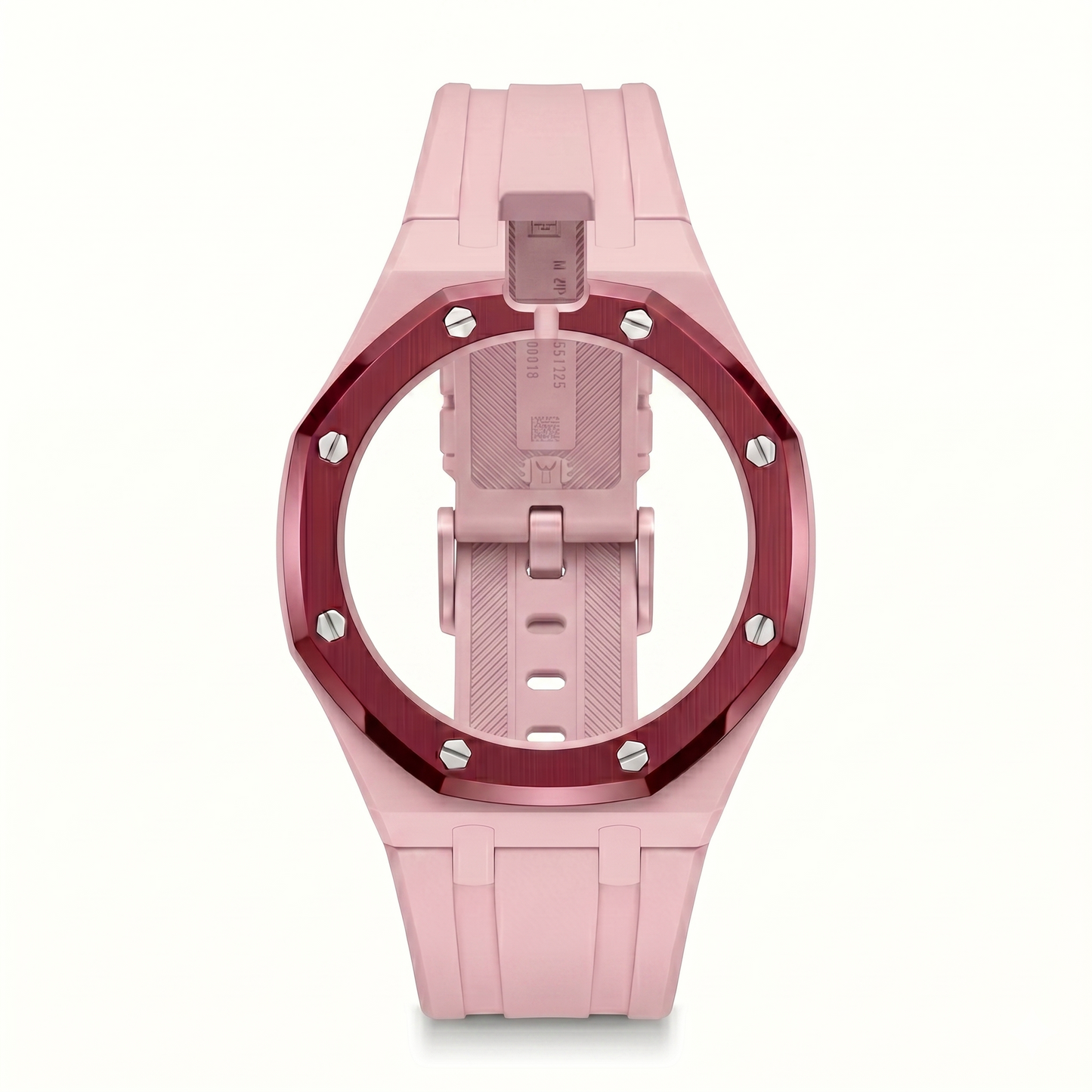 Audemars Piguet x Swatch "Otto Rosso" Pink Rubber Strap
