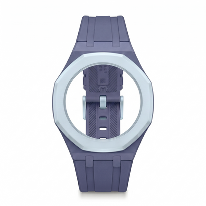 Audemars Piguet x Swatch "Lan Ba" Blue Rubber Strap