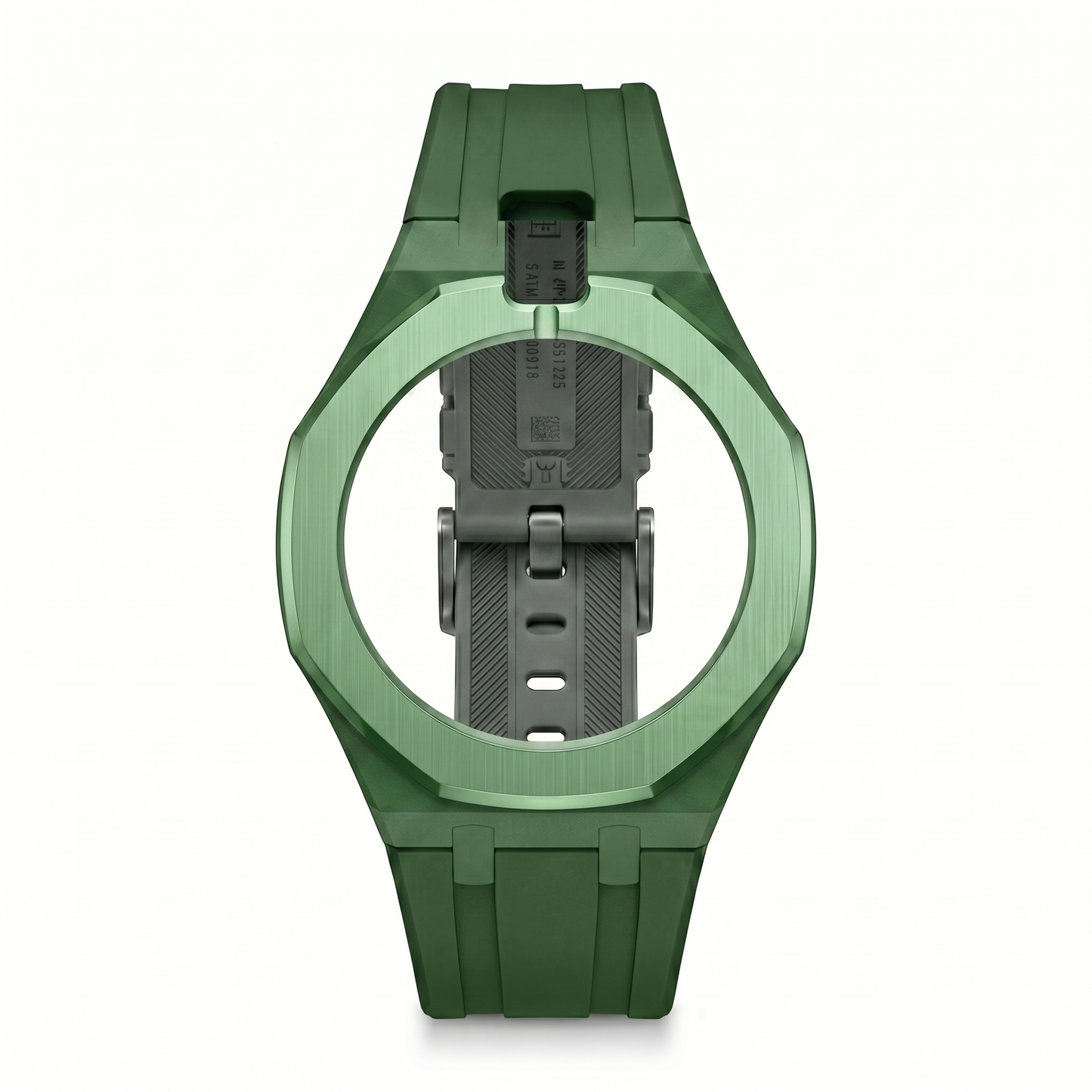 Audemars Piguet x Swatch "Green Eight" Green Rubber Strap