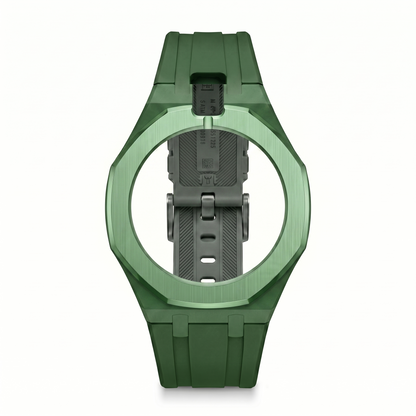 Audemars Piguet x Swatch "Green Eight" Green Rubber Strap