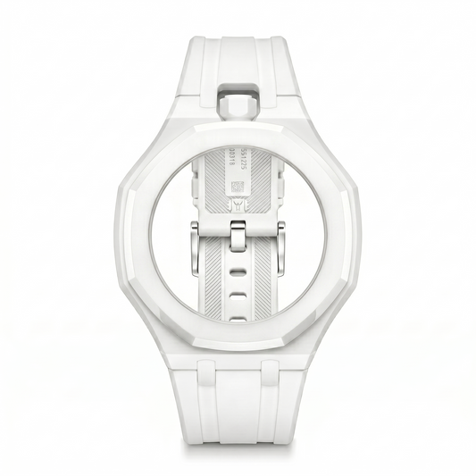 Audemars Piguet x Swatch "Huit Blanc" White Rubber Strap